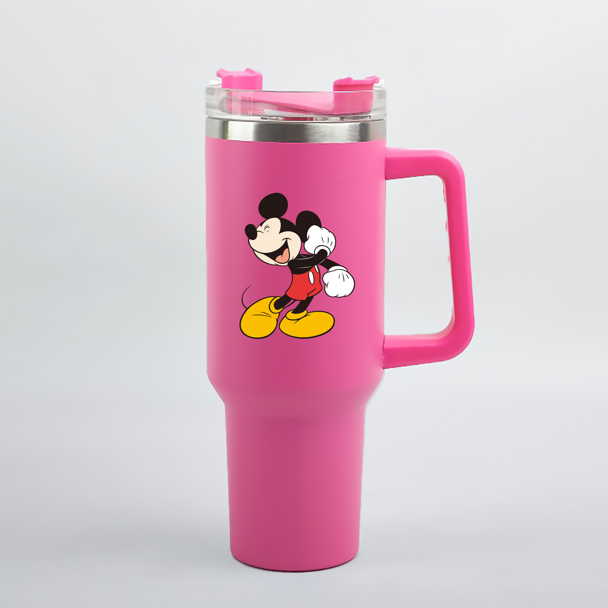 （画像用） ミッキーマウス Mickey Mouse 1200mL車用タンブラー（カラープリント）